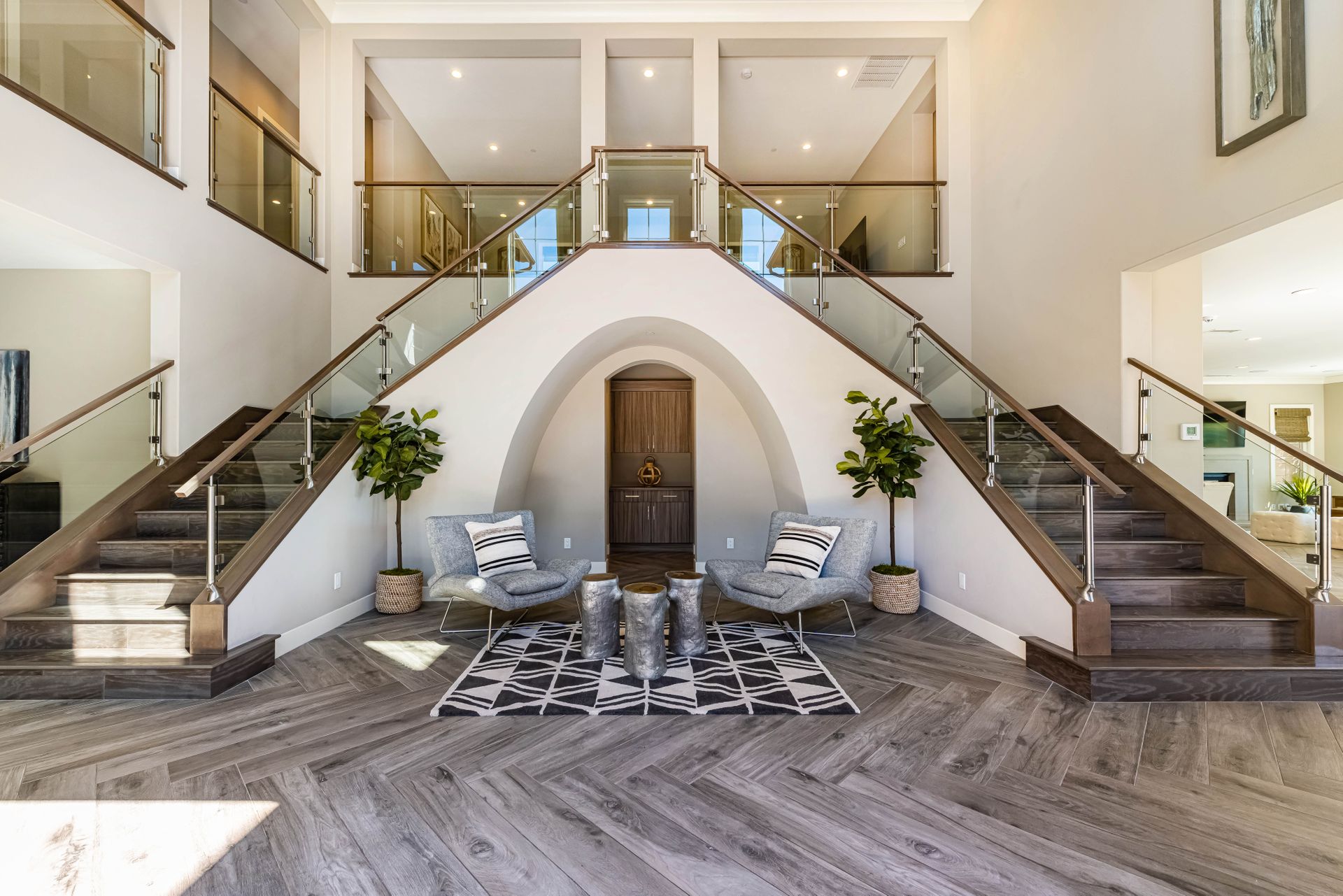 Orchard Hills Irvine luxury home grand entry